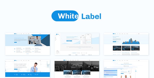 White Label - Business And Company Theme Logo